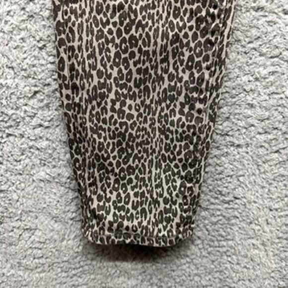 Paige Verdugo Leggings Size‎ 31 Jeans Leopard Print Stretchy Mid Rise Comfort - Picture 6 of 10